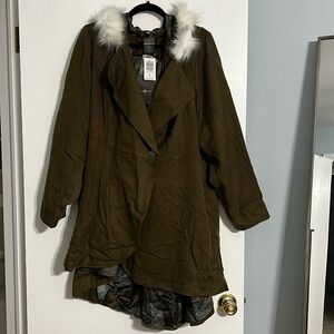 Torrid x Outlander Fur Riding Coat